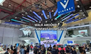 booth Vinfast IIMS 2026 booth Vinfast IIMS 2026